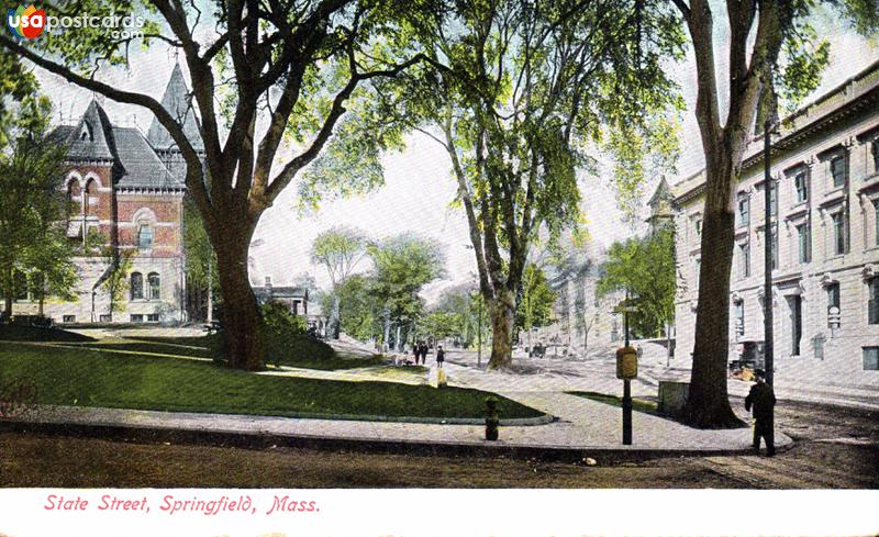 Pictures of Springfield, Massachusetts: State Street