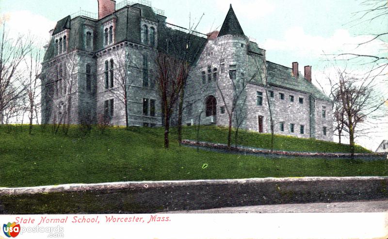 Pictures of Worcester, Massachusetts: State Normal School