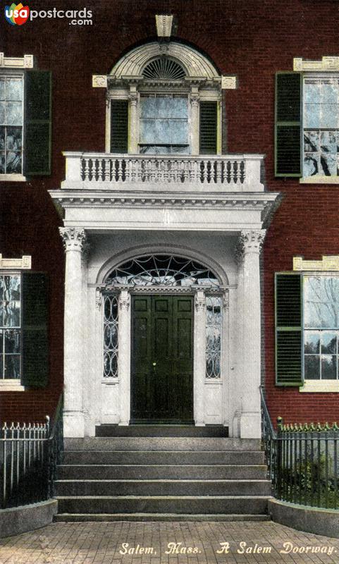 Pictures of Salem, Massachusetts: A Salem dormitory