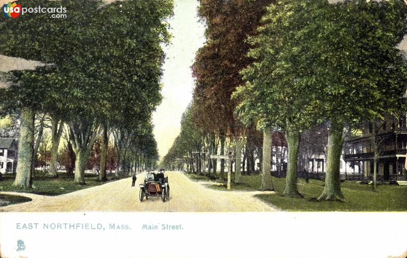 Pictures of East Northfield, Massachusetts: Main Street