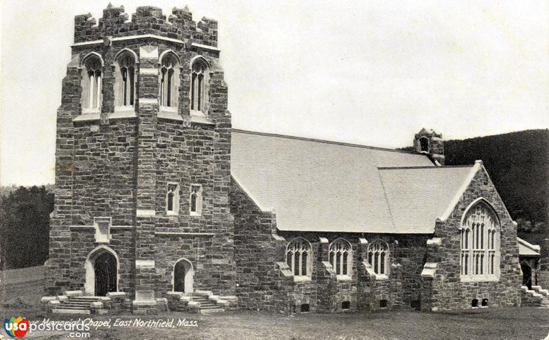 Pictures of East Northfield, Massachusetts: Sage Memorial Chapel