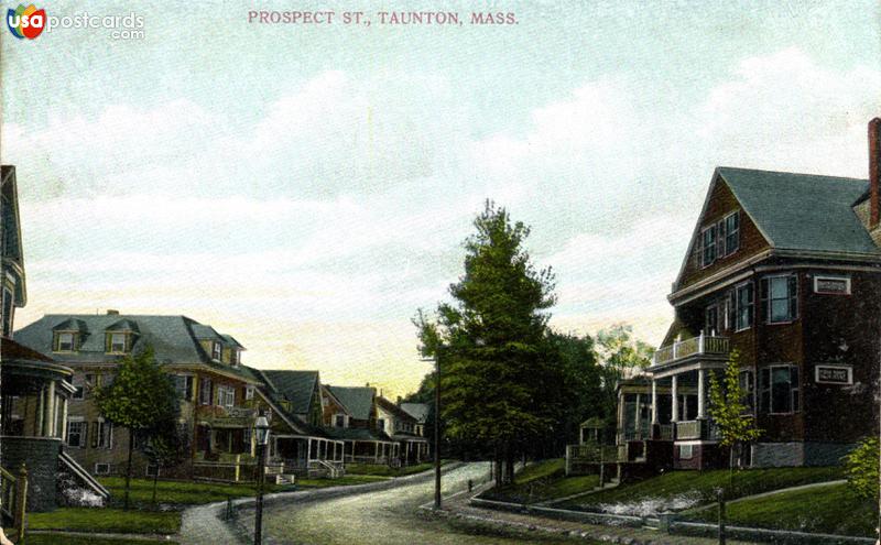 Pictures of Taunton, Massachusetts: Prospect Street
