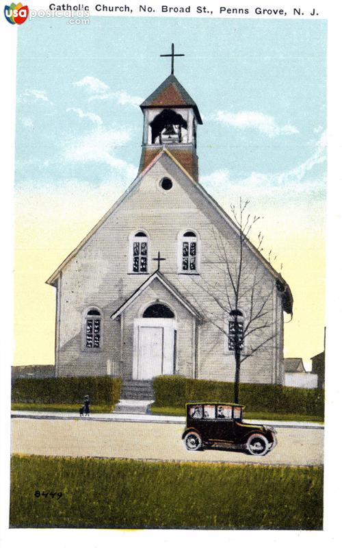 Pictures of Penns Grove, New Jersey: Catholic Church, North Broad Street
