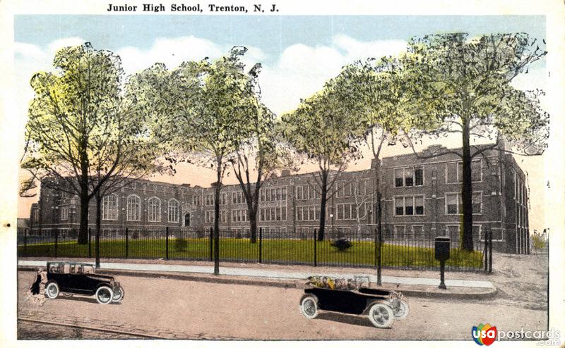 Pictures of Trenton, New Jersey: Junior High School