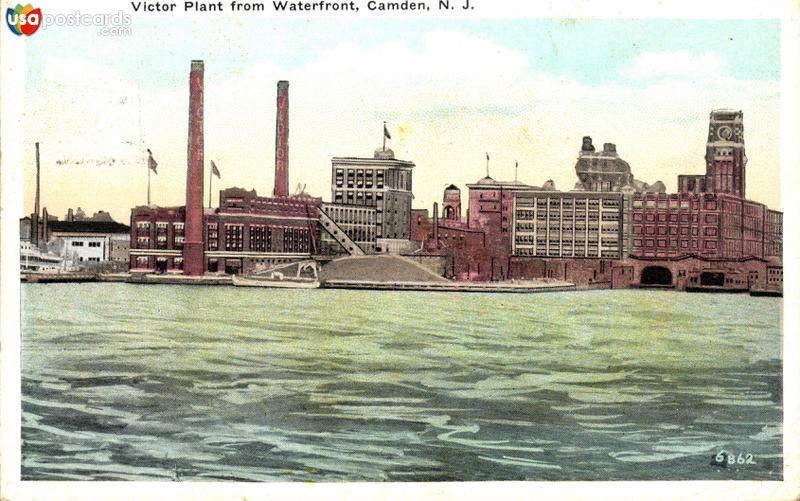 Pictures of Camden, New Jersey: Victor Plant from Waterfront