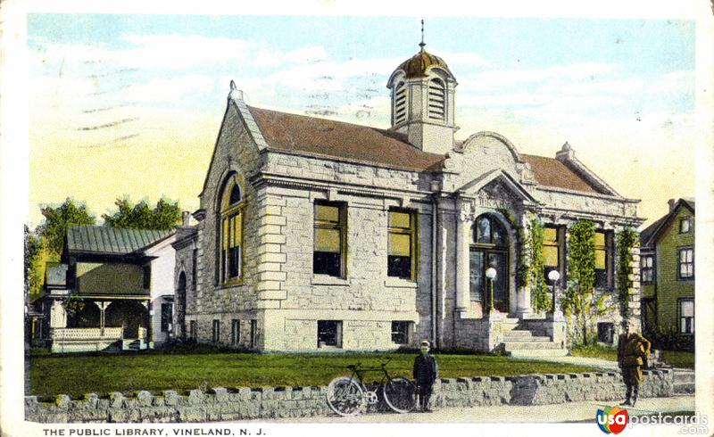 Pictures of Vineland, New Jersey: The Public Library