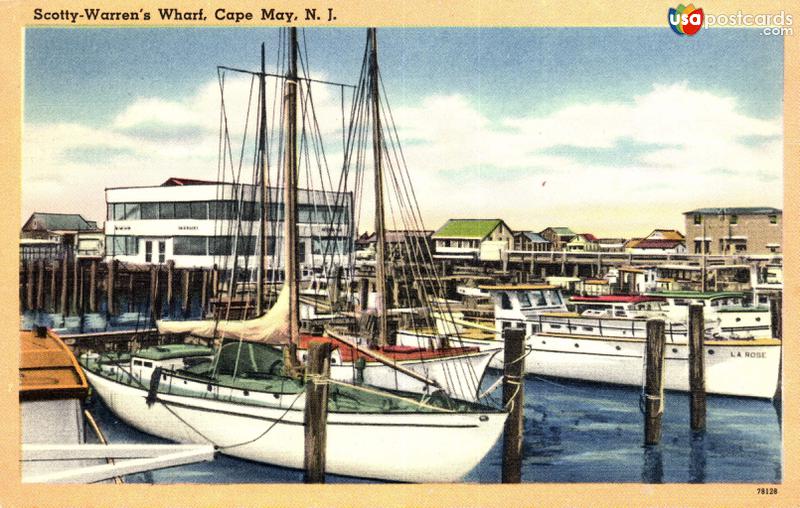 Pictures of Cape May, New Jersey: Scotty - Warren´s Wharf
