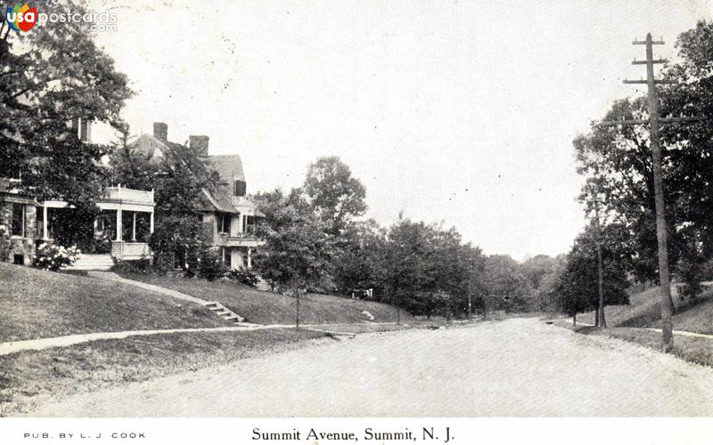 Pictures of Summit, New Jersey: Summit Avenue