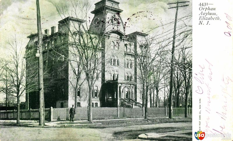 Pictures of Elizabeth, New Jersey: Orphan Asylum