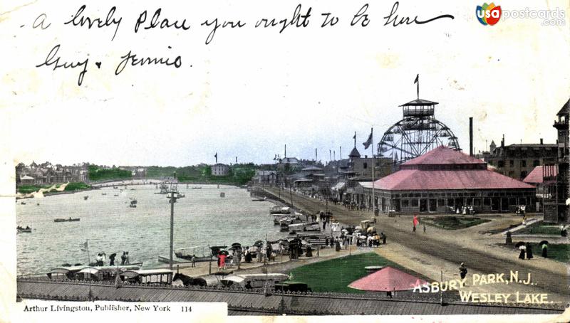 Pictures of Asbury Park, New Jersey: Wesley Lake