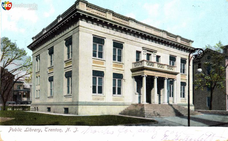 Pictures of Trenton, New Jersey: Public Library