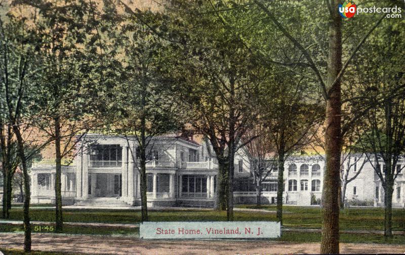 Pictures of Vineland, New Jersey: State Home
