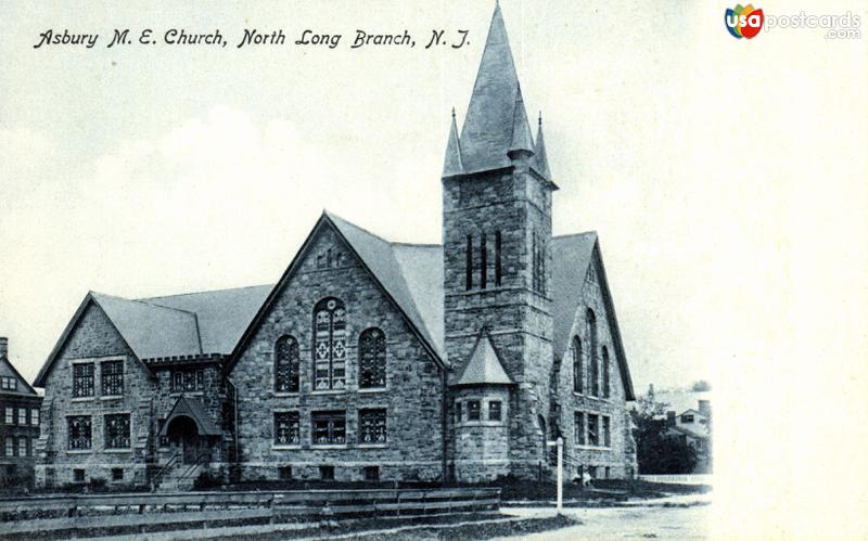 Pictures of North Long Branch, New Jersey: Asbury M. E. Church