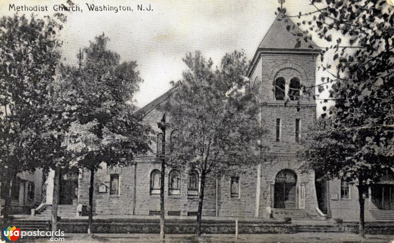 Pictures of Washington, New Jersey: Methodist Church