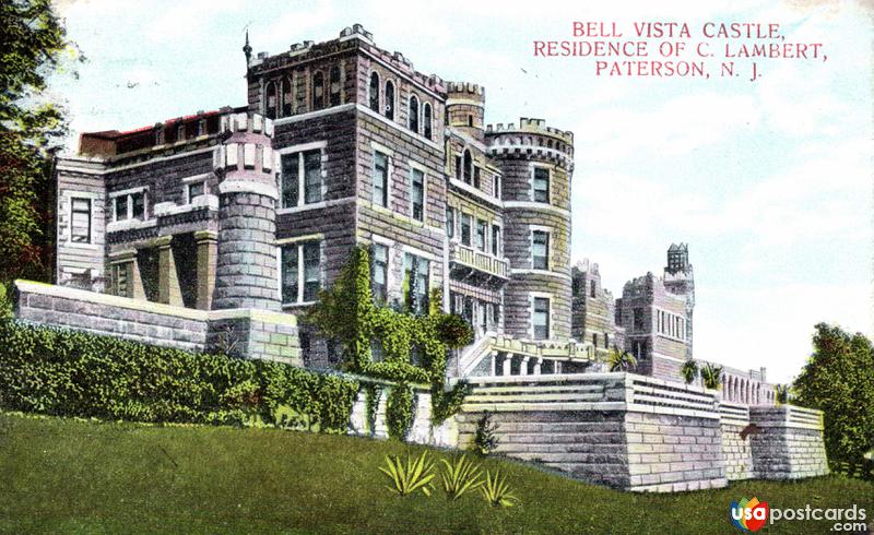 Pictures of Paterson, New Jersey: Bell Vista Castle, residence of C. Lambert Paterson