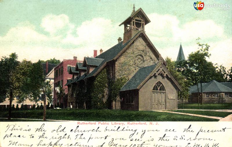 Pictures of Rutherford, New Jersey: Rutherford Public Library