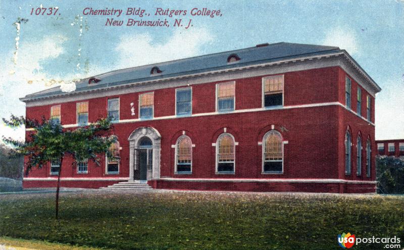 Pictures of New Brunswick, New Jersey: Chemistry Building, Rutgers College