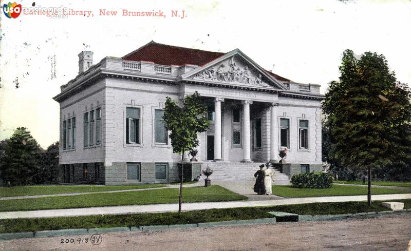Pictures of New Brunswick, New Jersey: Carnegie Library