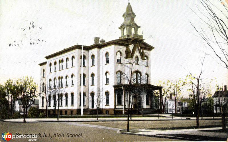 Pictures of New Brunswick, New Jersey: High School