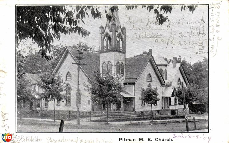 Pictures of Pitman, New Jersey: M. E. Church