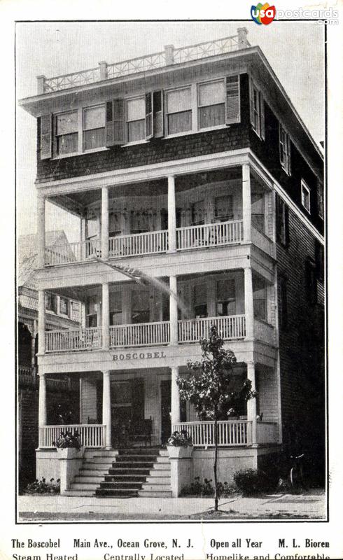 Pictures of Ocean Grove, New Jersey: The Boscobel Hotel