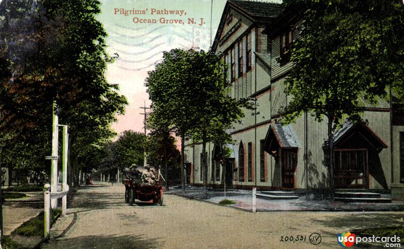 Pictures of Ocean Grove, New Jersey: Pilgrims´ Pathway