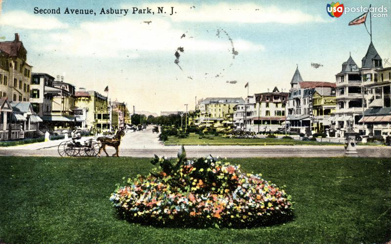 Pictures of Asbury Park, New Jersey: Second Avenue