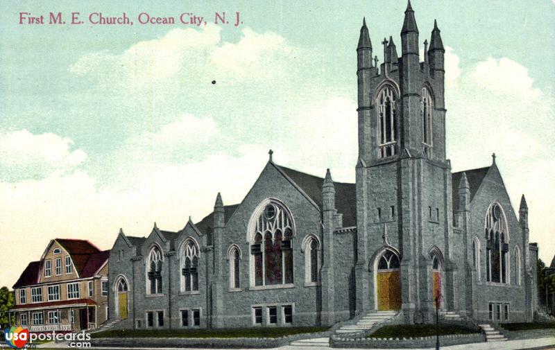 Pictures of Ocean City, New Jersey: First M. E. Church