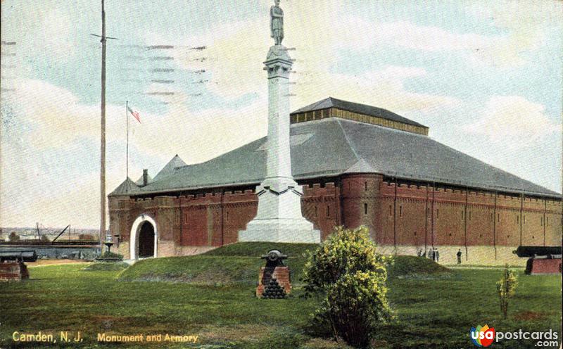 Pictures of Camden, New Jersey: Monument and Armory