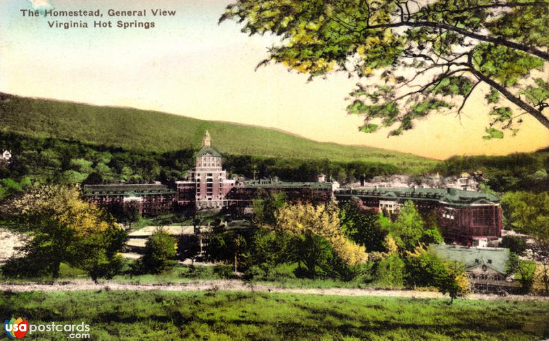 Pictures of Hot Springs, Virginia: The Homestead, general view