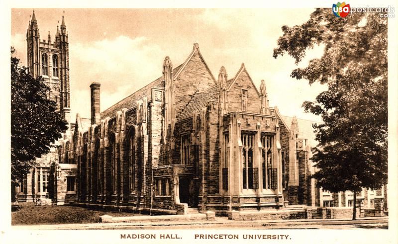 Pictures of Princeton, New Jersey: Madison Hall, Princeton University