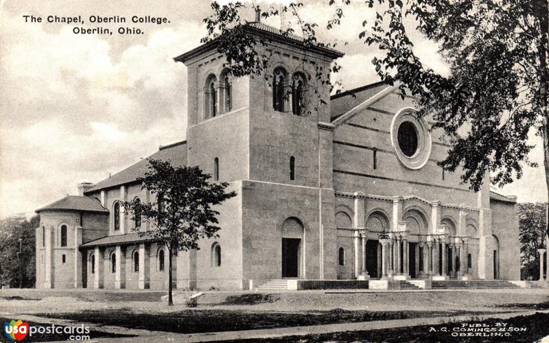 Pictures of Oberlin, Ohio: The Chapel, Oberlin College