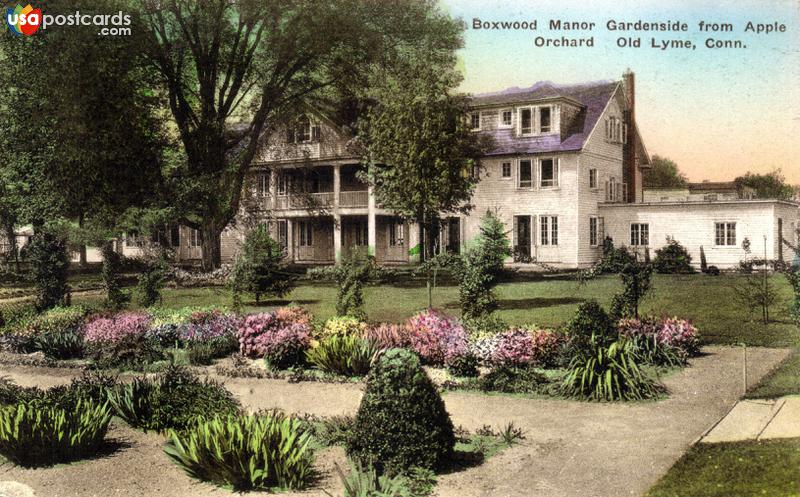Pictures of Old Lyme, Connecticut: Boxwood Manor