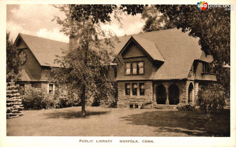 Pictures of Norfolk, Connecticut: Public Library