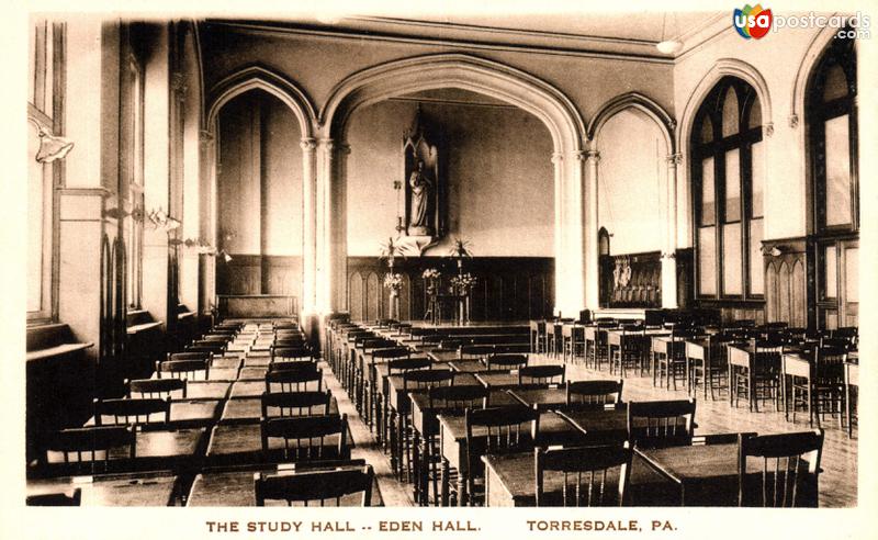 Pictures of Torresdale, Pennsylvania: The Study Hall, Eden Hall