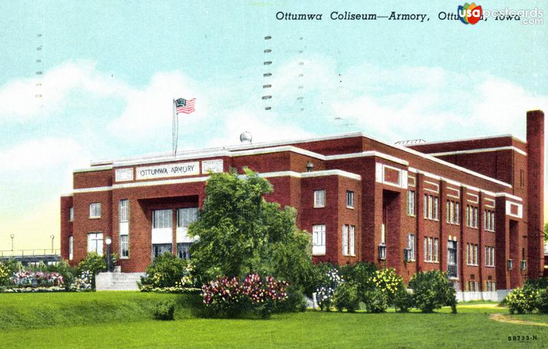 Pictures of Ottumwa, Iowa: Ottumwa Coliseum Armory