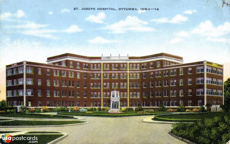 Pictures of Ottumwa, Iowa: St. Joseph´s Hospital