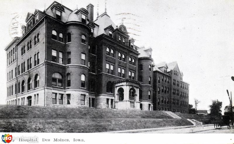 Pictures of Des Moines, Iowa: Mercy Hospital