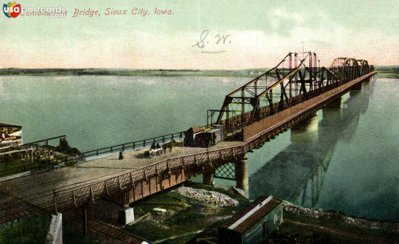 Pictures of Sioux City, Iowa: Combination Bridge