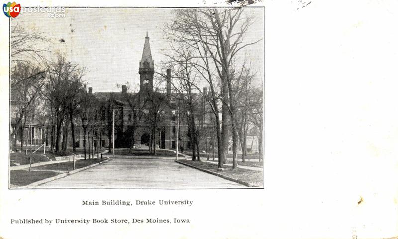 Pictures of Des Moines, Iowa: Main Building, Drake University