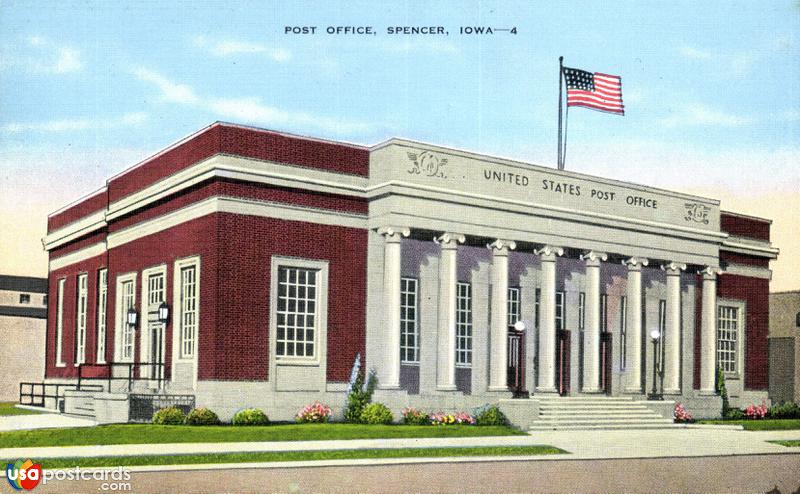 Pictures of Spencer, Iowa: Post Office