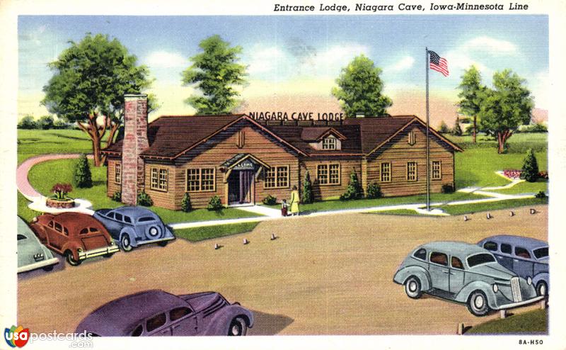Pictures of Niagara Cave, Iowa: Niagara Cave Lodge