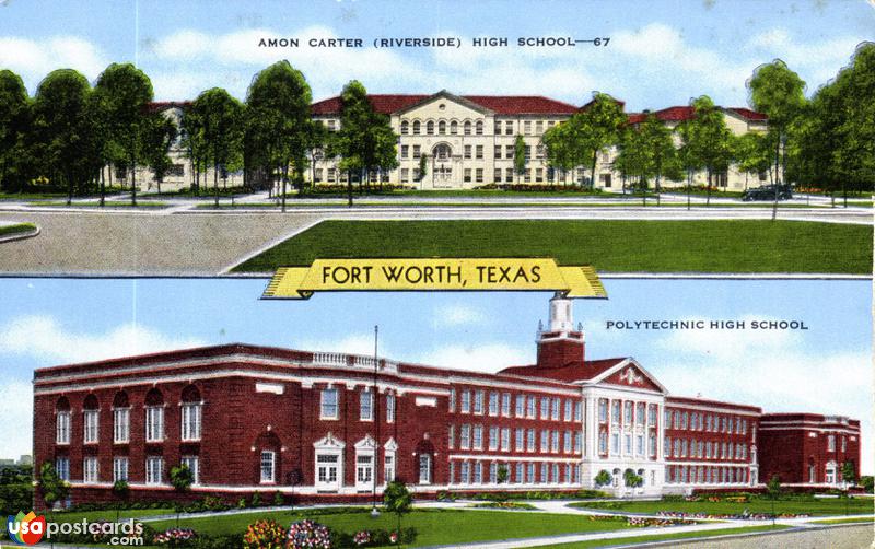 Pictures of Fort Worth, Texas: Amon Carter (Riverside) High School