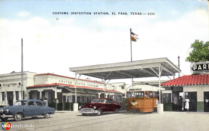 Pictures of El Paso, Texas: Customs Inspection Station