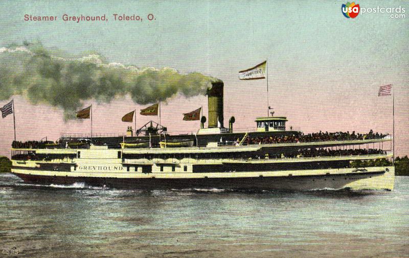Pictures of Toledo, Ohio: Steamer Greyhund