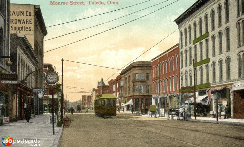 Pictures of Toledo, Ohio: Monroe Street