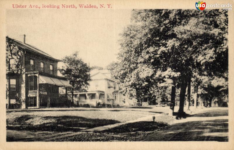 Pictures of Walden, New York: Ulster Ave., looking North