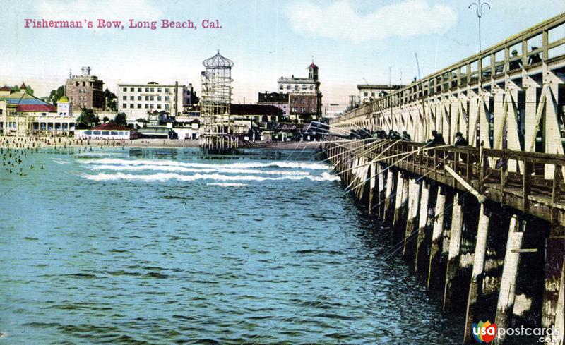 Pictures of Long Beach, California: Fisherman´s Row