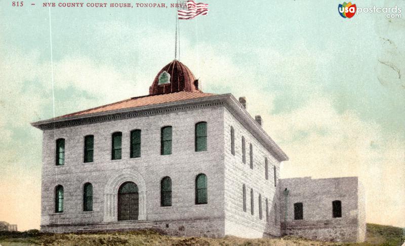 Pictures of Tonopah, Nevada: Nye County Court House