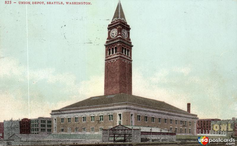 Pictures of Seattle, Washington: Union Depot